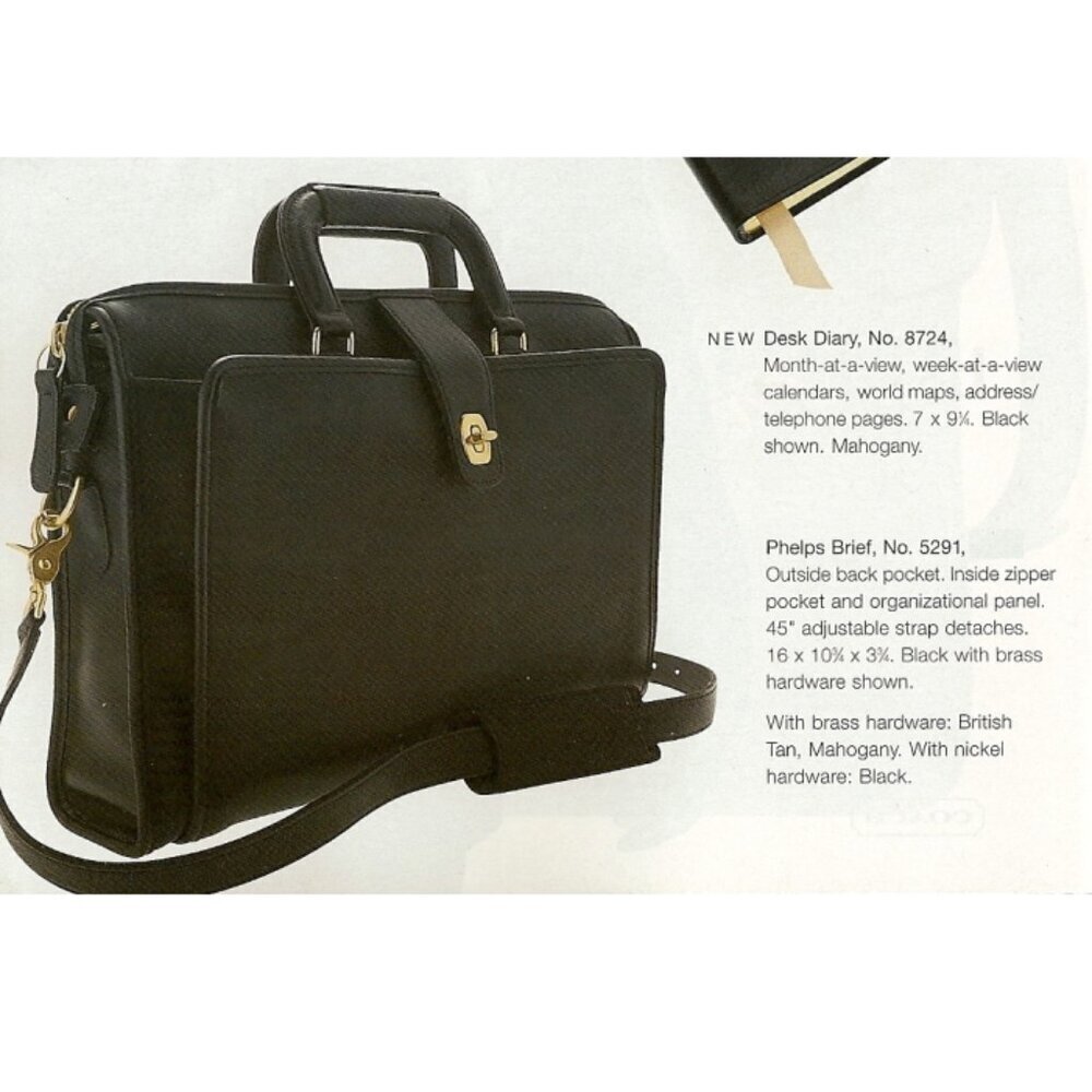 Vintage Coach, Phelps Brief, USA - Picture 3 of 16